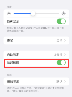 巴青苹果授权维修站分享iPhone轻点无法唤醒怎么办