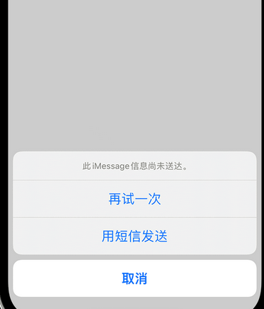 巴青apple维修iPhone上无法正常发送iMessage信息