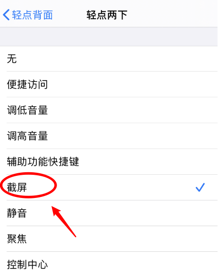 巴青苹果手机维修分享iPhone12如何启用双击截屏 